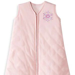 HALO® SleepSack® Large Winter Weight Wearable Blanket in Pink Snowflake